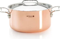 de Buyer Prima Matera Kookpan met RVS Handvatten 6242.20, 20cm