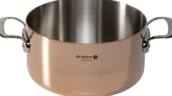 de Buyer Prima Matera Kookpan met RVS Handvatten 6242.24, 24cm