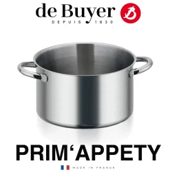De Buyer Prim'Appety Kookpan Hoog 3506.20, 20cm
