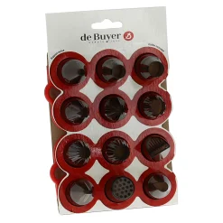 De Buyer Spuitmondjesset Mix 4150.04, 12-delig
