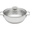 Demeyere Apollo 7 Conische Braadpan met Glasdeksel, 24cm