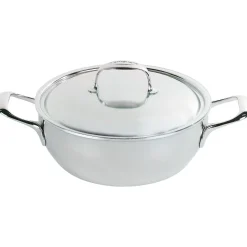 Demeyere Atlantis 7 Conische Sauteerpan met RVS Deksel, 24cm