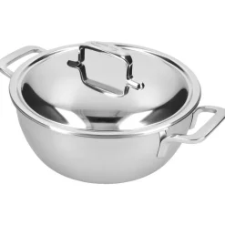 Demeyere Intense 5 Conische Braadpan met RVS Deksel, 24cm