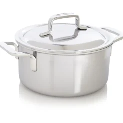 Demeyere Intense 5 Kookpan met RVS Deksel, 18cm