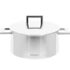 Demeyere John Pawson Kookpan met RVS Deksel, 22cm