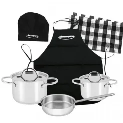 Demeyere Kinderkookset Mini, 6 delig