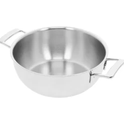 Demeyere Silver 7 Conische Sauteerpan met RVS Deksel, 28cm