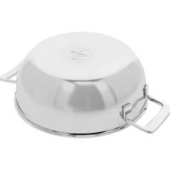 Demeyere Silver 7 Conische Sauteerpan met RVS Deksel, 28cm