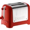 Dualit LITE Gloss Broodrooster D26221, 2-gleufs rood