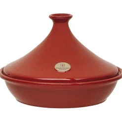Emile Henry Flame Tajine, 32cm grand cru rood