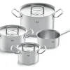Fissler Original-Profi Collection Pannenset met Steelpan en RVS Deksels, 4-delig