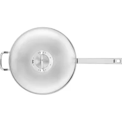 Fissler Original-Profi Collection 5-ply Wok met RVS Deksel, 32cm