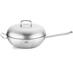 Fissler Original-Profi Collection 5-ply Wok met RVS Deksel, 32cm