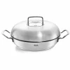 Fissler Original-Profi Collection Crispy Serveerpan met High-Dome Deksel, 24cm