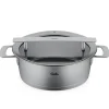 Fissler Phi Collection Kookpan Laag met Glasdeksel, 24cm