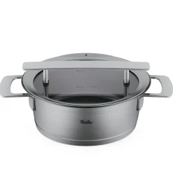 Fissler Phi Collection Kookpan Laag met Glasdeksel, 20cm