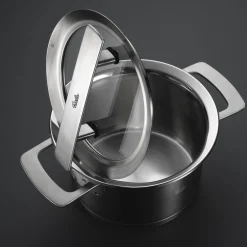 Fissler Phi Collection Pannenset met Glasdeksels, 4-delig