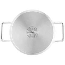 Fissler Pure Collection Kookpan Laag met Glasdeksel, 20cm