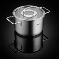 Fissler Pure Collection Pannenset met Glasdeksels, 5-delig