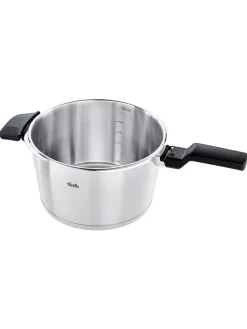 Fissler Vitaquick Premium Snelkookpan met Inzet, 8L