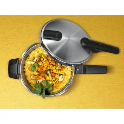 Fissler Vitaquick Premium Snelkookpan met Inzet, 8L
