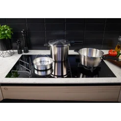 Fissler Vitaquick Premium Snelkookset met Glasdeksel en Inzet, 3,5L / 6L