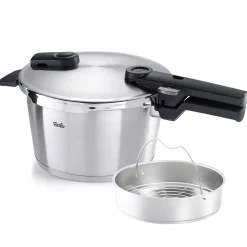 Fissler Vitaquick Premium Snelkookpan met Inzet, 4,5L
