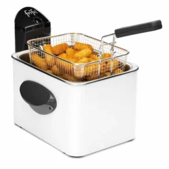 FriFri 1905B Duo Fil High Speed Classic Friteuse, 3,5L wit