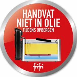 FriFri 1905B Duo Fil High Speed Classic Friteuse, 3,5L wit
