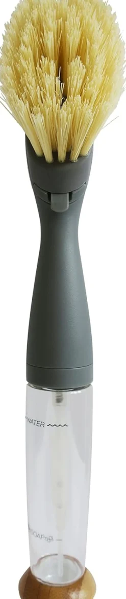Full Circle Fomo Afwasborstel met Zeepdispenser, 29cm