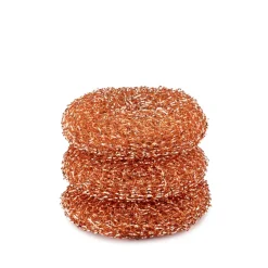 Full Circle Lucky Scrubber Koperen Spons, 3 stuks