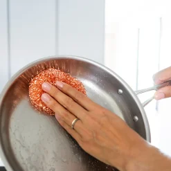 Full Circle Lucky Scrubber Koperen Spons, 3 stuks