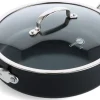 Greenpan Barcelona Pro Hapjespan met Glasdeksel, 30cm
