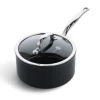 Greenpan Barcelona Pro Steelpan met Glasdeksel, 18cm