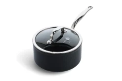Greenpan Barcelona Pro Steelpan met Glasdeksel, 20cm