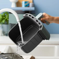 GreenPan Silhouette Airfryer XL, smokey blue