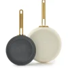 Greenpan Stanley Tucci Koekenpannenset, 20+26cm white