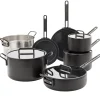 Greenpan Stanley Tucci Pannenset, 7-delig black