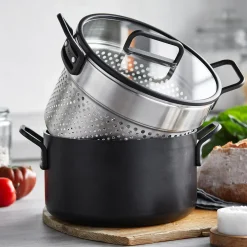 Greenpan Stanley Tucci Pannenset, 7-delig black