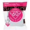 Hario V60 Koffiefilters, maat 1 100 stuks