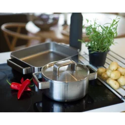 iittala Tools Kookpan Laag met Deksel, 22cm