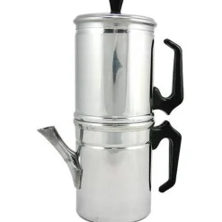 Ilsa Napoletane Cafetière, 3-kops aluminium