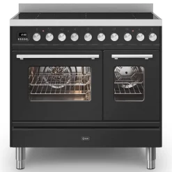 ILVE Professional Plus Inductiefornuis PDI096WE3/MG, 90cm grafiet mat