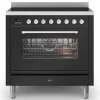 ILVE Professional Plus Inductiefornuis PI096WE3/MG, 90cm grafiet mat