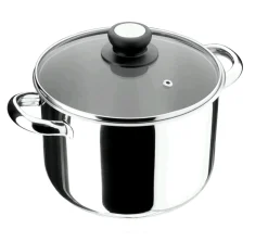 Inoxibar Forma Kookpan met Glasdeksel, 20cm