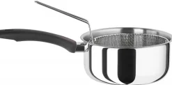 Inoxibar Forma Steelpan met Friteusemand, 18cm