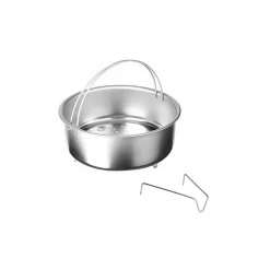 Inoxibar Inzet Geperforeerd met Driepoot, 21cm
