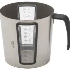 Inoxibar Maatbeker, 1L RVS