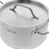Inoxibar Professional Line Kookpan met Deksel, 18cm