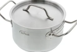Inoxibar Professional Line Steelpan Laag, 18cm